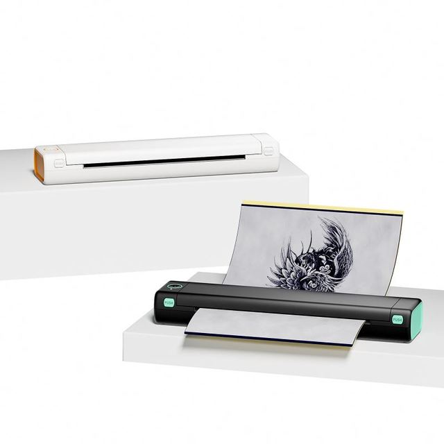 Phomemo Portable Printers Blue Tooth Thermal Printers A4 Size Printers A4 Printing Machine for Home/office/business/tattoo