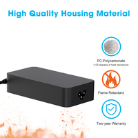 Chargeur GaN 100W USB-C PD à charge rapide avec câble rétractable double Type-C pour ordinateur portable, téléphone, MacBook