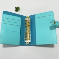 Álbum DE FOTOS A4 de cuero PU personalizado 2026, gran oferta, carpeta de documentos con logotipo personalizado para documentos escolares, Cartera de carpetas de archivos