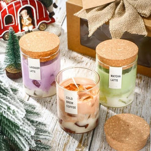 AIKUN Handmade 100% Organic Coffee Soy Wax Aromatic <b>Candles</b>-Father's Day & Diwali Edition Luxury Scented <b>Candle</b> for Home Decor - Product Image 2