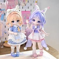 Nueva Caja Misteriosa Original de la Serie Bonnie Bunny Dream Box, Figura de Acción BJD, Adorable Caja Sorpresa BJD de 12 Puntos, Regalos Coleccionables