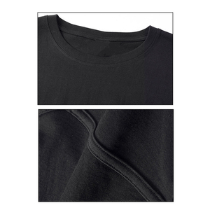 Camiseta de Gran Tamaño para <span class=keywords><strong>Hombre</strong></span>, 100% Algodón, Personalizada con Logotipo DTG, Lisa, de Corte Holgado, Personalizada, Ajustada, con Impresión, Camiseta Blanca para Imprimir - Product Image 4