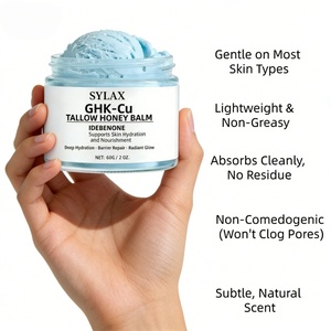 <span class=keywords><strong>Crème</strong></span> hydratante au peptide de cuivre GHK-Cu, idebenone, miel de Manuka, vitamine E, <span class=keywords><strong>crème</strong></span> naturelle pour le visage et le corps, peaux matures, sèches et sensibles, 2 oz - Product Image 4