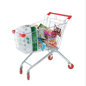 Büyük kapasiteli 160-220L Dört Tekerlekli 4 inç Çelik <span class=keywords><strong>Metal</strong></span> Çinko Galvanizli Süpermarket Alışveriş Arabası Izgara Yapılı Özelleştirilebilir - Product Image 2