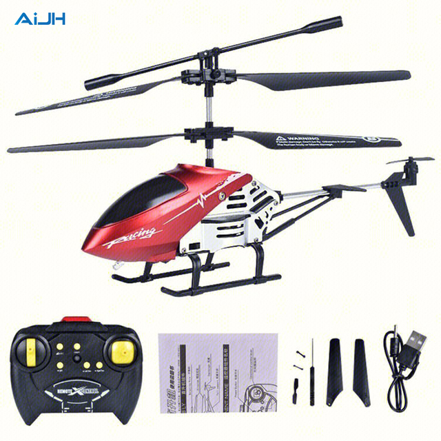 AiJH 3.5ch Real Drone Helicopter Radio Elicottero Flying Remote Control Helicopter Toy Rc Helicopter