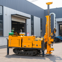Foreuse hydraulique sur chenilles diesel de 600 m avec moteur et pompe