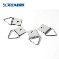 Supports triangulaires en D pour cadres photo avec construction métallique pour accrochage de cadres photo