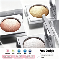 Palette de fards à paupières scintillants imperméables OEM, vente chaude, marque privée, longue tenue, maquillage pour les yeux, vente en gros