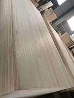 Tablero de madera maciza de paulownia de fábrica, tablero compuesto cruzado para muebles y ataúdes
