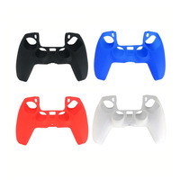 Housse de protection souple pour manette de jeu 4 couleurs Housse en silicone pour manette Playstation 5 PS5 Etui en silicone