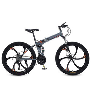 <strong>Wholesale</strong> 21 Speed Foldable Mountain Bike <strong>Bicycles</strong> Folding Mountain Bike 26/24 Mtb for Adults Men - Product Image 4