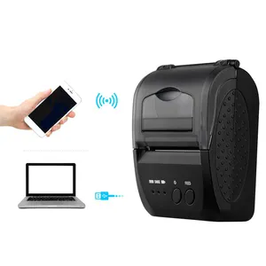Impressora portátil sdk driver 58mm, ios, android, azul, bolso, para celular