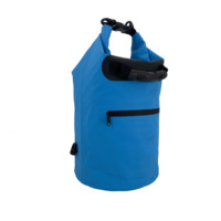 OEM durable 500D PVC natación flotante rollo superior bolsa seca impermeable ripstop bolsa seca bolsa de agua 10l drybag mochila