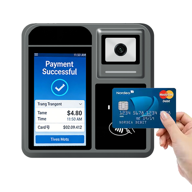 RFID Cashless NFC Contactless Payment Terminal E-ticketing Payment Terminal Bus Fare Collection with GPS 4G WiFi P18-Q