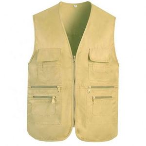 Chaleco Publicitario con Logotipo Personalizado 2024, Ropa de Trabajo, Actividades de Voluntariado, Chaqueta de Supermercado para Hombre - Product Image 2