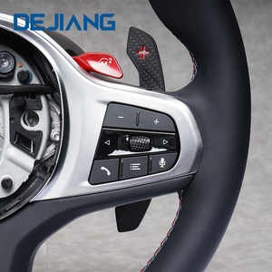 Volante in Pelle per <span class=keywords><strong>BMW</strong></span> Serie G01 G02 G05 G06 G07 G08 G11 G12 G14 G15 G16 G17 G20 G22 G23 G24 G29 G30 G70 G80 G82 X3 X4 X5 X6 - Product Image 4