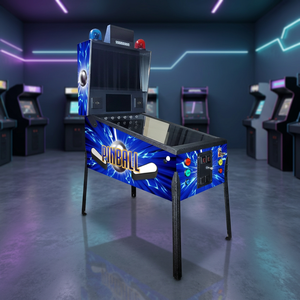Machine de flipper d'arcade personnalisée avec logo OEM, cabinet en bois, éléments en fer et métal, LED, fonctionnement à pièces pour salle de jeux - Product Image 3