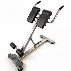 Banco de extensión de espalda ajustable y portátil para culturismo, máquina de hiperextensión para uso en gimnasio en casa, silla romana - Product Image 1