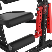 Équipement de fitness Gym Leg Extension Curl Musculation Exercice Plate Loaded Leg Extension & Leg Curl Machines