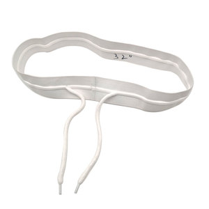 Hot Bán 4Cm 5Cm Trắng Đen Polyester Cao Su Đường Ống Dây Ban Nhạc Đàn Hồi Cho Bãi Biển Quần Short - Product Image 1