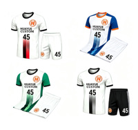 Vêtements de football personnalisés, maillot de football respirant à séchage rapide, maillot de football sublimé
