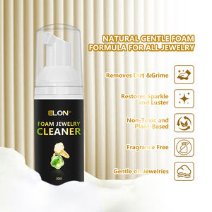 Lussuosa soluzione di pulizia per gioielli naturali da 50ml, il Kit per la pulizia degli orologi include un panno per lucidare le spazzole - Product Image 4