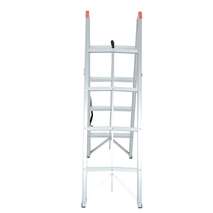 Deliladder <span class=keywords><strong>3</strong></span>/4/5/6/7 étapes en aluminium Portable gain de place pédale antidérapante hauteur accessible échelle de bâton pliable - Product Image 3