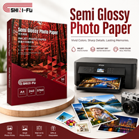 Papier photo jet d'encre Luster personnalisable, papier Luster professionnel pour la photographie, feuilles de papier photo semi-brillant Luster