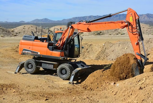 Excavadora de Ruedas Develon DX210W de 21 Toneladas, Excavadora Móvil de Alta Capacidad con Neumáticos de Caucho, Especialista en Infraestructura Vial - Product Image 6