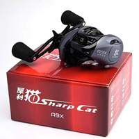 LUTAC Max 23KG Fishing Power 5000 Series Large Fish 6.4:1 Gear Radio Super Long Casting Metal Bait Casting Fishing Reel