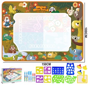 Tapis à <span class=keywords><strong>dessin</strong></span> à l'eau avec stylos magiques, moule <span class=keywords><strong>de</strong></span> forme, jouets éducatifs précoces pour enfants en bas âge - Product Image 6
