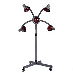 Professional Salon <b>Electric</b> Red Light Bulb Heater Smart Infrared Hot Air- <b>Brush</b> Eco-Friendly Modern Metal <b>Hair</b> Dryer Styler - Product Image 4