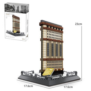 Wange 4220 Flatiron Building, Bloques de Plástico Creativos, Modelo de Ladrillos, Juego de Bloques de Construcción Educativos para Niños, Juguete de Plástico - Product Image 4