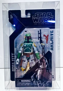 <span class=keywords><strong>Plastique</strong></span> recyclable PET Star-Wars la série noire Archive Case Protector Box Collection Figure Display Case - Product Image 2