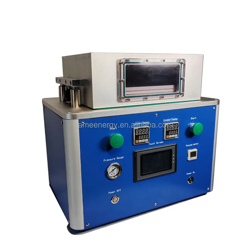 Конечная вакуумная ОБЖИМНАЯ машина для герметизации для лабораторных литий-ионных полимерных аккумуляторов