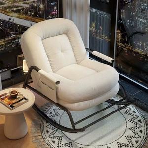 Fauteuil inclinable de loisir nordique de haute qualité Zxm Sonia, canapé inclinable simple, confort moderne, fauteuil inclinable de salon, fauteuil paresseux pour se détendre - Product Image 2