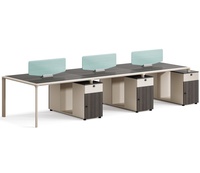 Nouveau design de poste de travail cloison modulaire mobilier de bureau ensemble de bureau postes de travail de bureau