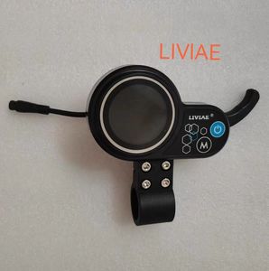 Accélérateur de trottinette électrique 2-en-1 avec écran et poignée de commande 60V en plastique, pièce de rechange pour trottinette électrique de marque LIVIAE, vente en gros - Product Image 4