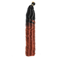 Cheveux synthétiques en vrac pour tresses au crochet French Curls, 24 pouces, 150g, faible MOQ, vente en gros pour le marché des tresses africaines