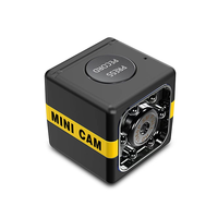 Mini caméra sport WiFi 1080P Full HD CMOS, caméra DVR pour voiture, support de téléphone, vélo et perche à selfie, détection de mouvement, vision nocturne