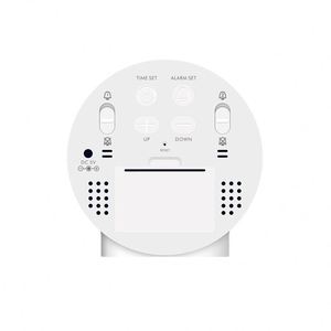 Réveil intelligent mini LED silencieux, circulaire, à brancher, avec affichage de la semaine, pour bureau, salon, petite horloge de table LED pour étudiants - Product Image 3