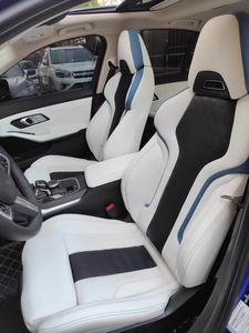 Jok Mobil Modifikasi Gaya Sport, Jok Pengemudi & Penumpang, Sarung Jok <span class=keywords><strong>M</strong></span> Power untuk BMW M2 M3 M4 M5 - Product Image 1