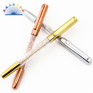 Bolígrafo de Lujo en Oferta, Estilo Elegante, Económico, con Cristal, Regalo, Diamante, Oro Rosa - Product Image 1