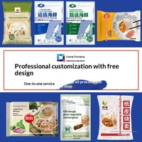 Sacs d'emballage biodégradables personnalisés de qualité alimentaire pour aliments surgelés, raviolis Tangyuan, lait à mâcher tiré à la main, aliments pour animaux de compagnie
