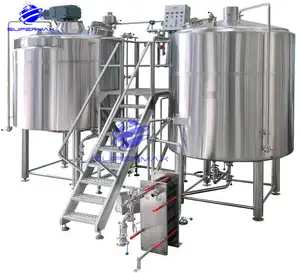 500l मसौदा लाल तांबे brewhouse बीयर शराब की भठ्ठी उपकरण 1000l उज्ज्वल टैंक