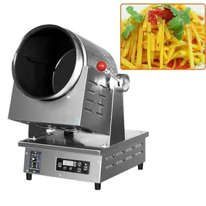 餐厅炒饭和面条中国食品自动 cooking 机