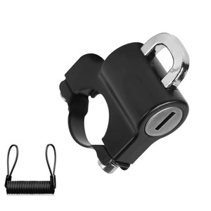 Nuevo <span class=keywords><strong>Candado</strong></span> de Seguridad de Aleación de Aluminio y Hierro Negro <span class=keywords><strong>para</strong></span> Bicicleta, Motocicleta, Antirrobo, <span class=keywords><strong>Candado</strong></span> <span class=keywords><strong>para</strong></span> <span class=keywords><strong>Casco</strong></span> de Scooter Compartido - Product Image 6