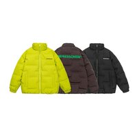 Veste matelassée en duvet pour homme, col montant, fermeture éclair intégrale, poches, chaude pour l'hiver, décontractée, grandes tailles, surdimensionnée, 6XL 7XL