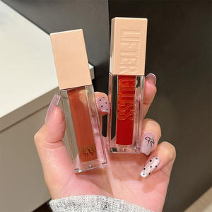 Vente en gros de brillant liquide à l'acide hyaluronique de fruits dodus brillant à lèvres hydratant couleur des lèvres Waterlight Mirror Waterproof Lip Glaze - Product Image 4