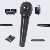 Microphone dynamique filaire portable NK-533 pour machine à chanter, téléphone, karaoké, microphone filaire pour chanter, 8 pièces, 100 Hz-10 kHz